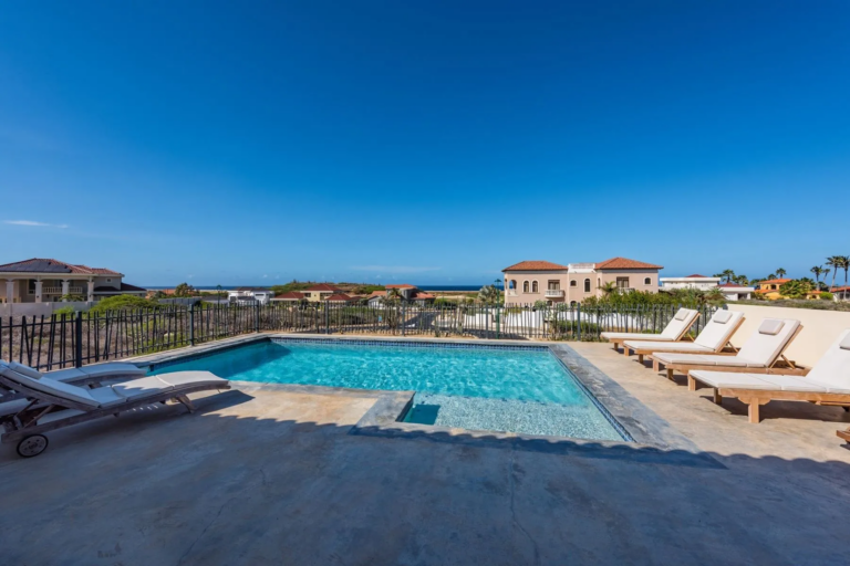 New Listing: Caya di Sero, contemporary hilltop villa, La Colina Noord Aruba