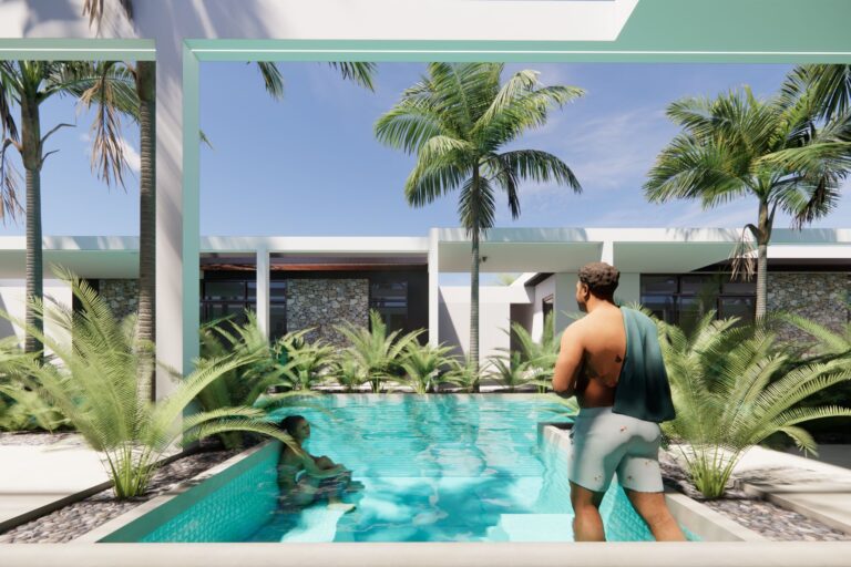 Under New Construction: Kabouri Water Villa for sale in Noord Aruba